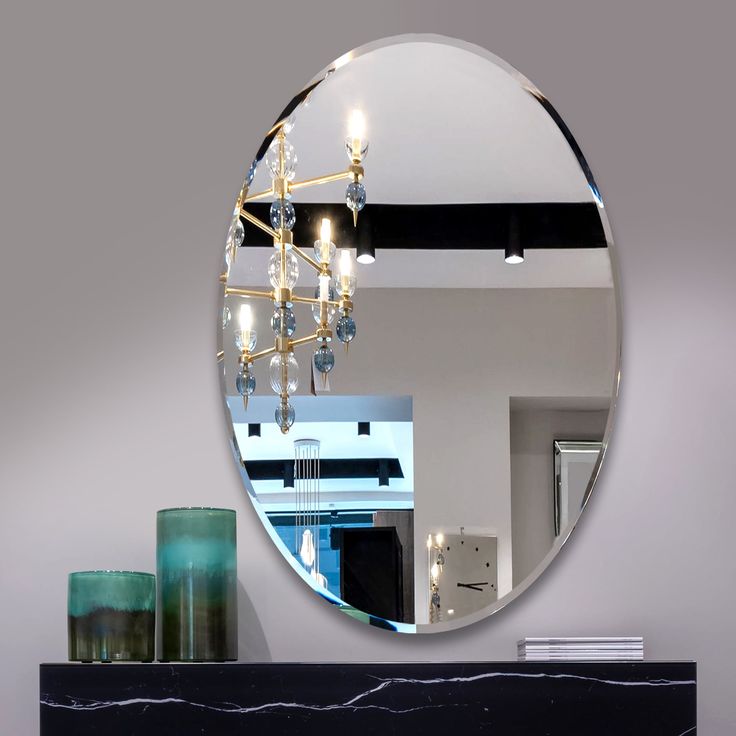 Oval Acrylic Mirror